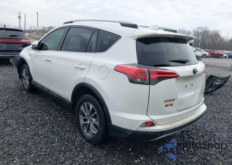2017 Toyota Rav4 Hybrid Xle from USA, damaged, VIN JTMRJREV7HD133792